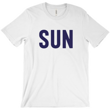 Load image into Gallery viewer, SUN Lettering Tee XL-White