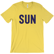 Load image into Gallery viewer, SUN Lettering Tee L-Maize