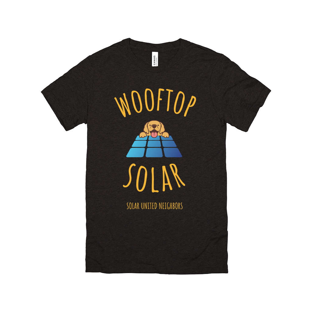 Wooftop Solar T-Shirt (Golden Retriever)