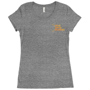 Women's Don't Tread On My Solar T-shirt (Back Graphic)