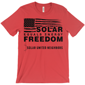 Solar = Energy Freedom T-Shirt