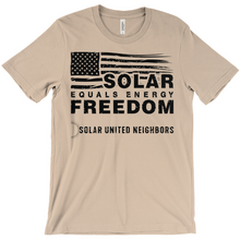 Load image into Gallery viewer, Solar = Energy Freedom T-Shirt