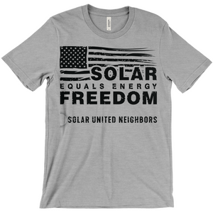 Solar = Energy Freedom T-Shirt